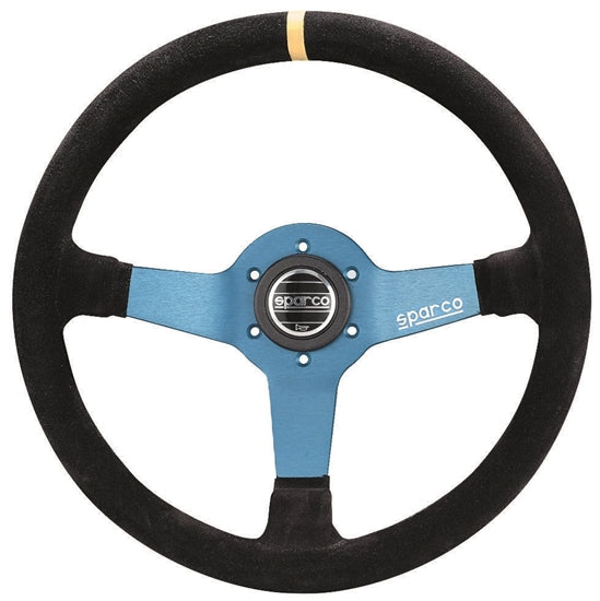 Sparco Strwhl Monza L550 Suede Blk/Bl