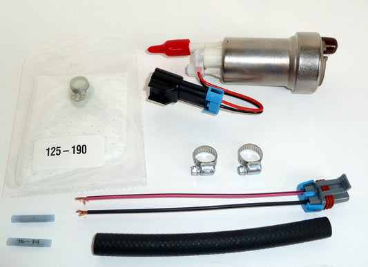 Walbro 450lph E85 Compatible Universal Fuel Pump & Installation Kit